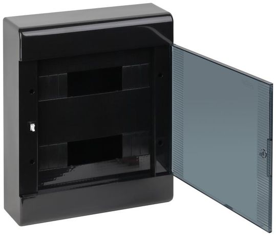 Щиток ОП Тусо 24мод. с двер. 370х302х95мм черн. Ruvinil 68324Ч TYCO