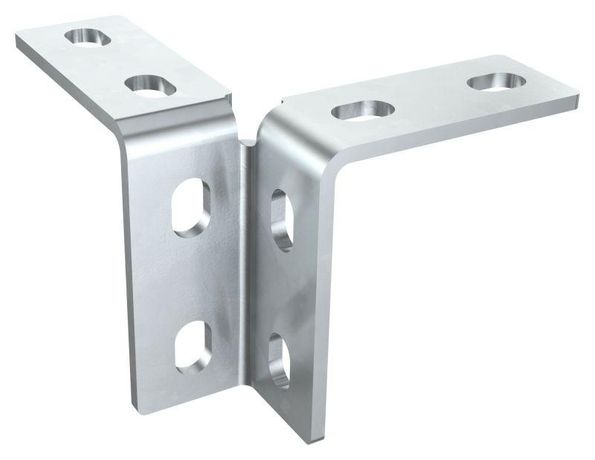 Соединитель угловой двусторонний для STRUT-профиля EZ | CSE10-UD-EZ IEK