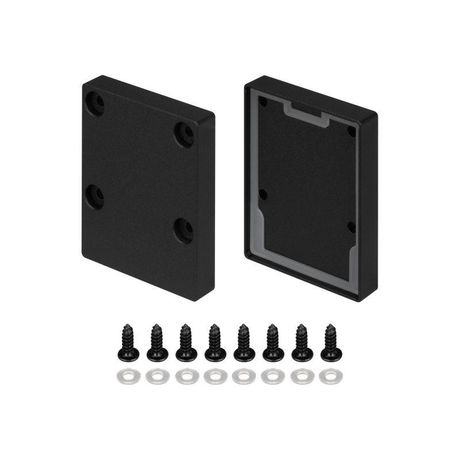 Заглушка IP-LINE-4050 BLACK глухая (ARL, Металл) Arlight 055282