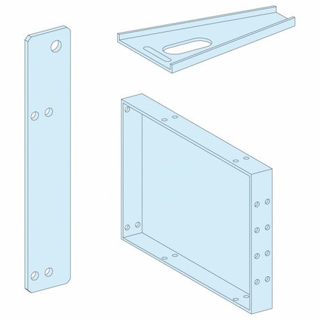 НАУГОЛЬНИК ДЛЯ ЦОКОЛЯ, IP55 | 08392 Schneider Electric LVS08392
