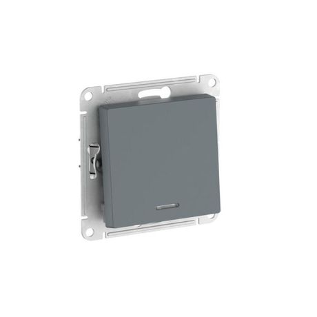 Переключатель 1-кл. AtlasDesign (сх. 6а) 10AX с подсветкой быстрозажим. клем. механизм грифель SE ATN000763S APC