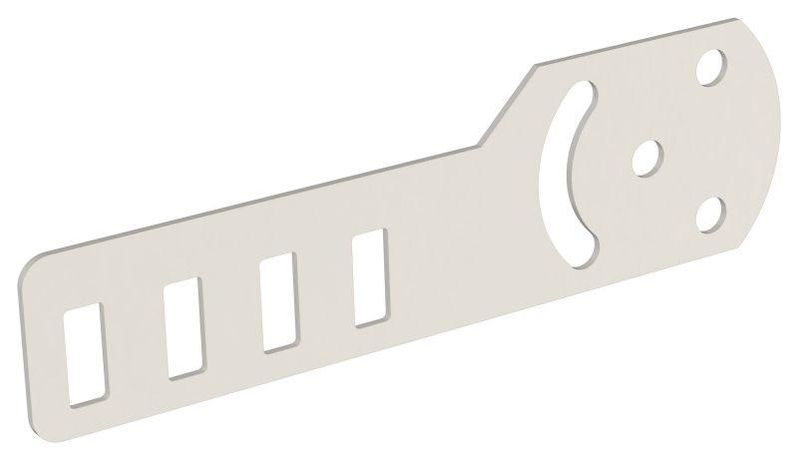 Пластина шарнирная h=50мм RAL 9016 | CLM51D-PSH-050-9016 IEK