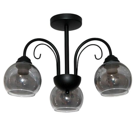 Светильник Берта 131 черн.муар (Плафон 06333) НСБ 01-3х60-158 Е27 ИУ - 1005404644 Элетех