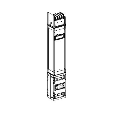 Секция прямая для вертикального распределения 0.8М 630А - KSA630ED4081 Schneider Electric