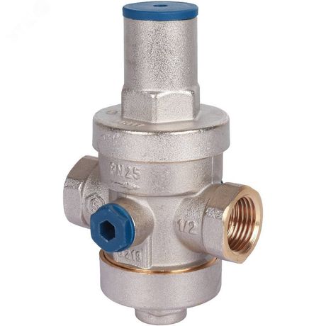 Редуктор давления PN25 ВВ 1/2' с выходом под манометр - SVS-1008-000015 STOUT RG008UB794C5A1