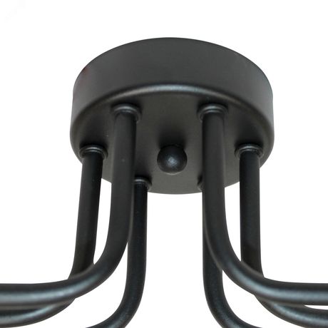 Светильник Фрейм 161 черн. НПБ 01-6х60-105 Е27 ИУ - 1005404276 Элетех