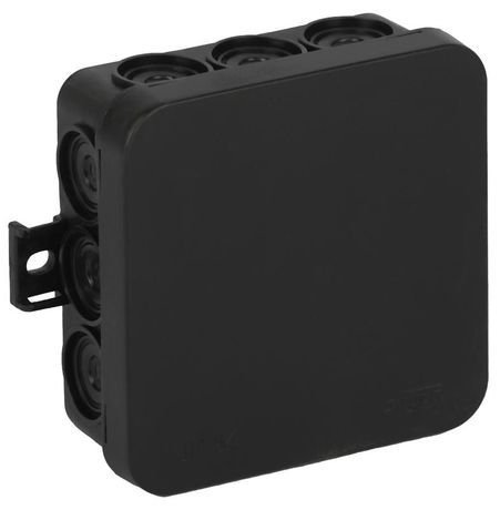 Коробка распределительная ОП Тусо 85х85х35мм УХЛ1 черн. Ruvinil 67093Ч TYCO