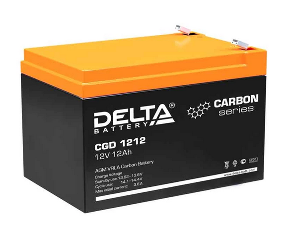 Аккумуляторная батарея проф.серии CGD 1212 12В/12Ач | DELTA
