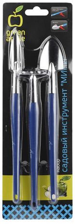 Набор садовый инструмент "МИНИ" (10/60) Green Apple Б0003068 ЭРА