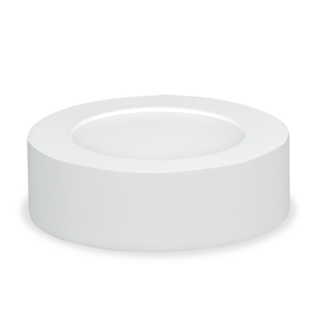 Светильник светодиодный встраиваемый круглый NRLP-eco 12Вт 230В 4000К 840Лм 170мм белая накладная IP40 | 4690612010632 IN HOME