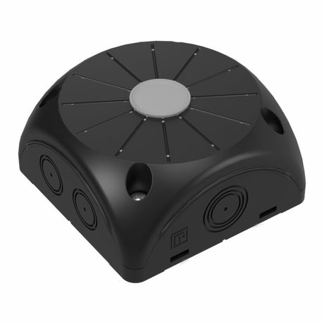 Коробка распределительная для видеокамер IP68 черная 100х100х50 двухкомпонентная безгалогенная (HF) (20шт/кор) | 60-0500-9005 Промрукав Строитель