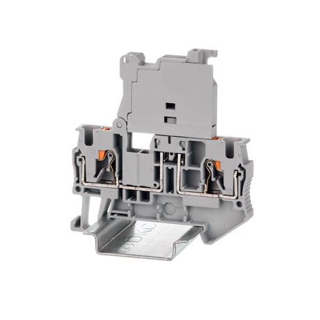 Клемма для предохранителя, зажим push-in, 2 точки подключения, 4 кв.мм, серая | VPR-4-HESI DKC ДКС