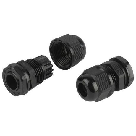 Ввод кабельный сальник NO-224-242 MG 16 (d отв.16 мм / d провод. 5-10 мм) IP68 (упаковка 20 штук) - Б0065163 ЭРА