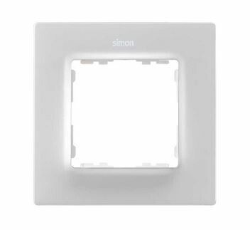 Рамка 1-постовая Simon белый матовый S82 Concept | 8200617-090