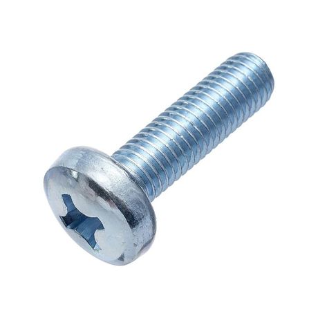 Винт с полукруглой головкой М4х20 DIN 7985 класс прочн. 4.8 цинк (пакет) (уп.300шт) СТРОЙМЕТИЗ UTORM3101268