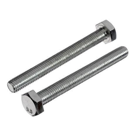 Болт с шестигранной головкой М20х40 DIN 933 класс прочн. 8.8 оцинк. (1кг/7шт) Tech-Krep/Zitar 958661