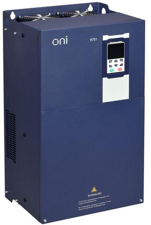 Преобразователь частоты K751 380В 3Ф 90-110кВт 176-210А ONI K751-33-90110M IEK