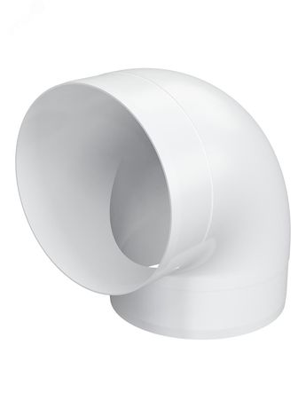 Колено круглое пластиковое 90° D125 - 12,5ККП ЭРА 275