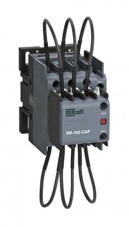 Контактор конденсаторный КМ-102-CAP 30кВАр 380/400В AC6b 1НО+2НЗ DEKraft 22448DEK APC