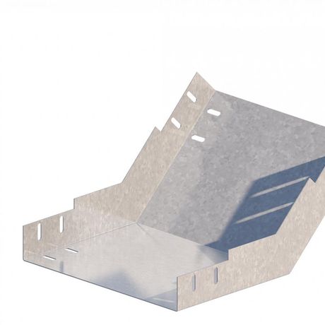 Лоток угловой вертикальный вверх 300х150 сталь 1мм ЛМс-45В цУТ2.5 СОЭМИ Н0122350725