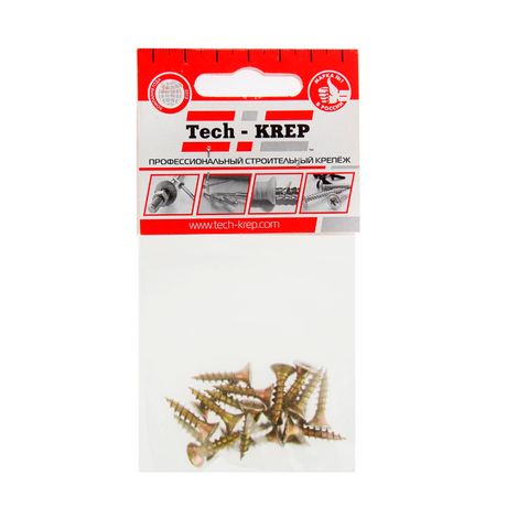 Саморез ШУж 5,0х16 пот. гол. (20 шт) - пакет ( 0,034 кг) | 136372 Tech-KREP