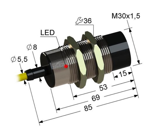 Выключатель бесконтактный PS2-30M85-15N84-Z (ВБ2.30М.85.15.8.2.Z ВБ2.30М.85.15.8.4.Z) МЕГА-К A8010-79689391