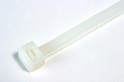 Хомут стандартный белый 12.5x1000 PL6.6 - *25243 ДКС