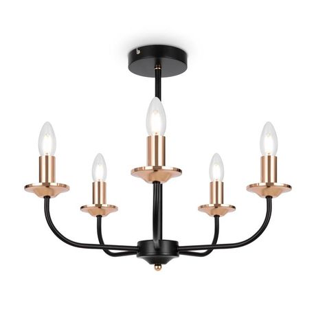 Светильник потолочный New Series 010 E14х5 40Вт IP 20 Freya FR4013CL-05GB