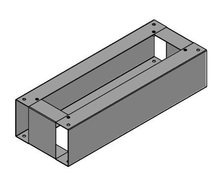 Цоколь 15.65.27 для ЩМПг "Гранит" IP66 | mb66-cok2 EKF