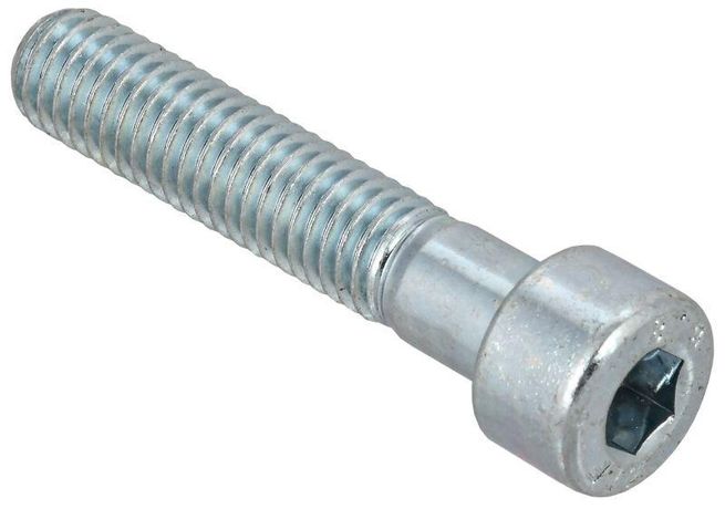 Болт с цилиндрической головкой и внутр. шестигран. DIN 912 М6х30 HDZ (уп.150шт) IEK CMZ10-BC-6-30-HDZ