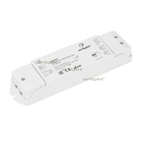 Пластик 5 лет) | 032999 Arlight Диммер SMART-D22-DIM-PUSH-SUF (230V 2A TRIAC 2.4G) (Arlight IP20