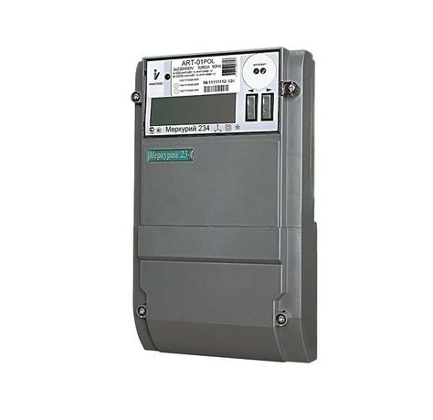 Счетчик Меркурий 234 ART-03 P 3ф 5-10А класс точн. 0.5S/1.0 многотариф. оптопорт RS-485 ЖКИ Екат. вр. Инкотекс М0000011434 М0000052177