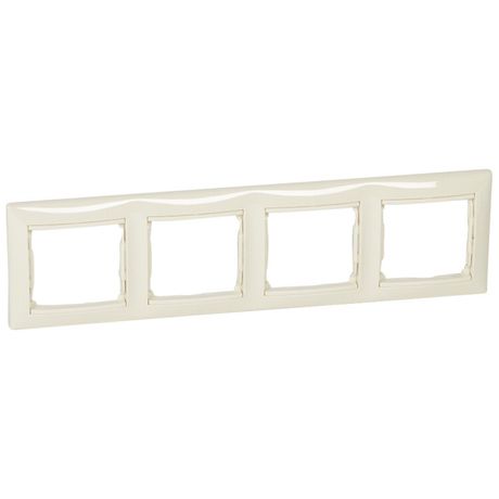 Рамка 4-м Valena горизонт. сл. кость IEK 774354 Legrand