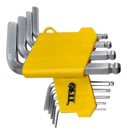 Ключи Hex средние Cr-v 8 шт - 64191 РОС