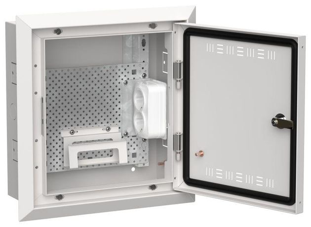 Корпус мультимедиа ЩРв-12 (1х12) TITAN 5 бел. IEK TI5-51-V-012-30