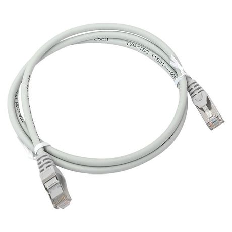 Патч-корд TERACOM PRO Cat.5E экранированный FTP оболочка LSZH серый (1,0м) | TRP-5EFTP-LSH-1M-GY EKF