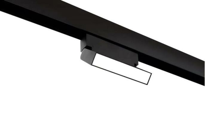 Светильник светодиодный трековый TRM20-2-12-6W3K-B 6Вт 3000К заливающ. свет для магнитн. системы NOVA 48В черн. Эра Б0054804