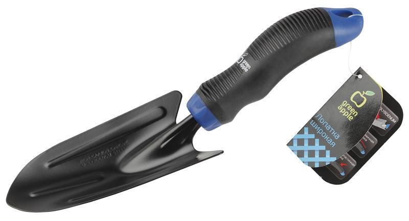 Лопатка широкая с молибденовым покрытием (12/72) Green Apple Б0003071 ЭРА