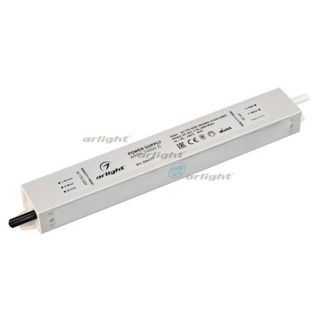 Блок питания ARPV-24040-D (24V, 1.7A, 40W) (ARL, IP67 Металл, 3 года) | 026177 Arlight