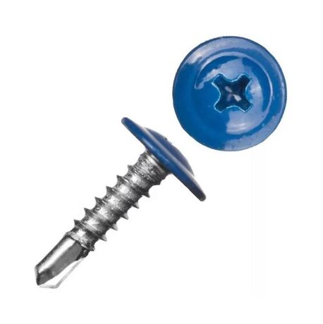 Саморез ШСММ сверло 4.2х51 KP RAL 5005 син. (уп.1000шт) Tech-Krep/Zitar 956259