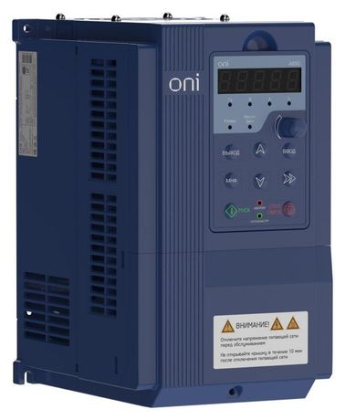 Преобразователь частоты A650 380В 3Ф 11кВт 25А M | A650-33E11TM ONI IEK