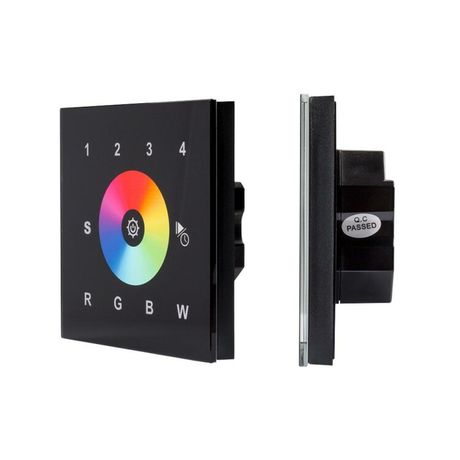 Панель Sens SR-2820AC-RF-IN Black (220V,RGBW,4зоны (ARL, IP20 Пластик, 3 года) - 018069 Arlight