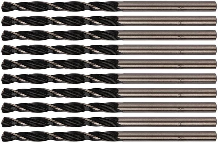 Сверло по металлу HSS черненые 3.2х63мм (уп.10шт) FIT 33532 РОС