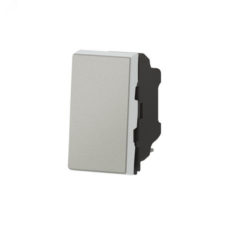 Переключатель на 2 направления - Mosaic 1 модуль 10 AX алюминий | 079201L Legrand