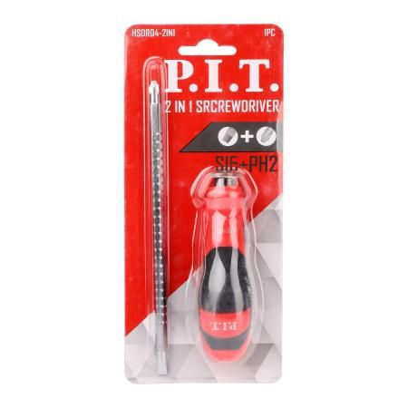 Комбинированная отвертка 207 мм - HSDR04-2IN1 PIT