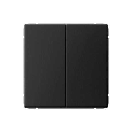 Выключатель кнопочный 2-кл. ArtGallery 10AX быстрозажим. клем. механизм карбон SE GAL001017S APC