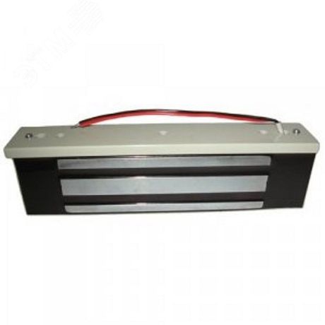 Замок электромагнитный с датчиком холла, уголок в комплекте, цвет коричневый - ML-295KB-2 уголком AccordTec AT-04385