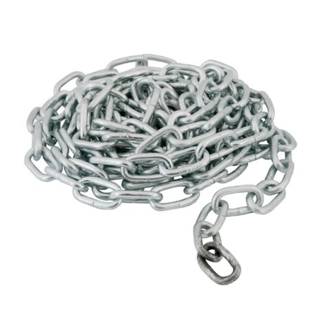 Цепь короткозвенная (DIN766) 4 мм упак. 3м- накл. ( 0,925 кг) | 127866 Tech-KREP