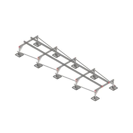 Конструкция опорная для установки оборудования TECHNORAPTOR STEELFOOT 1200х5000 тип 1 КМ TR0118 КМ-Профиль
