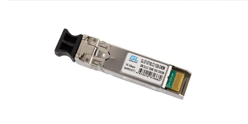Модуль SFP+CWDM 10Гбит/с два волокна SM 2xLC 1470нм 10dB NIKOMAX GL-OT-ST10LC2-1470-CWDM GIGALINK